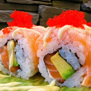 Montagnes enflammées